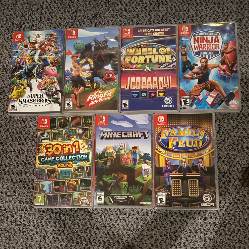 Nintendo Game Collection - Practically New!